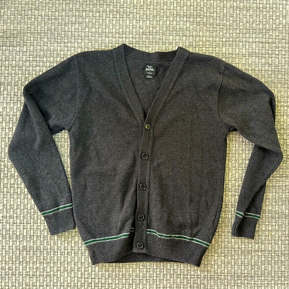 Universal Sweaters - Slytherin Wizarding World Harry Potter Lochaven V Neck wool Sweater